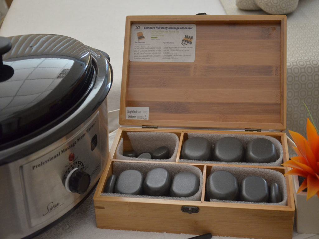 Piedras calientes juego 36 piezas SIECR